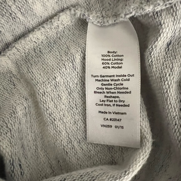 Talbots Womens Long sleeve Hooded Full zip pockets jacket size SP - Picture 4 of 4